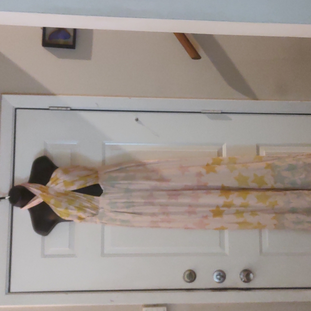 Mara Hoffman Pastel Star Print Jumpsuit - Picture 9 of 14